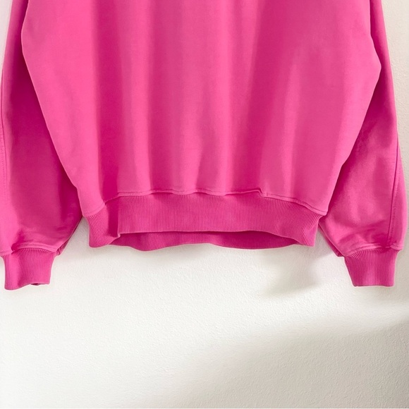 Cole Buxton International Hoodie Heavyweight Cotton Sweatshirt Pink Medium - Picture 4 of 15